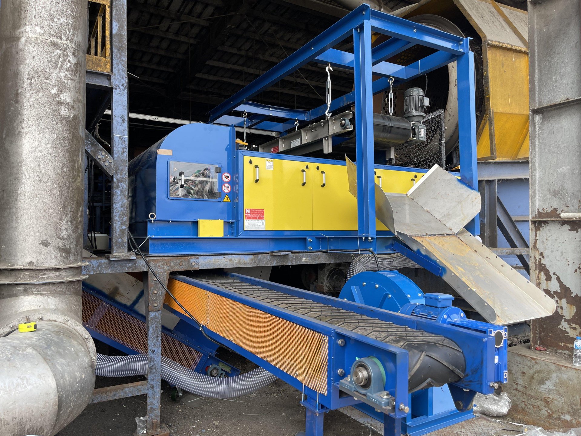 Nian Hung's magnetic separation equipment is making a difference